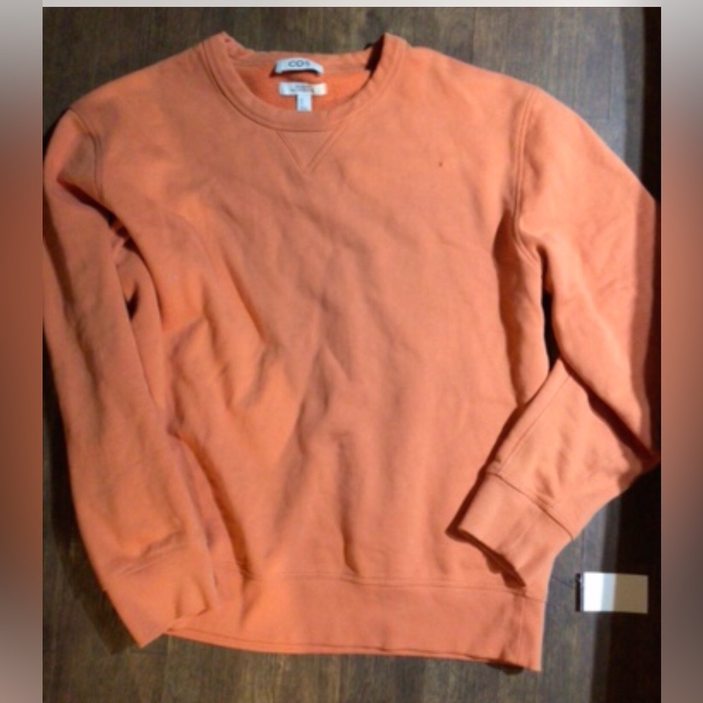 NEW! COS Pumpkin Crewneck sweatshirt ***read